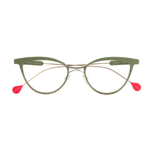 Reality Anne Et Valentin Gold optical Glasses for women