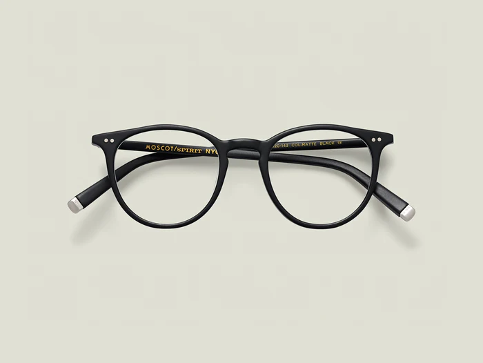 jared-color-matte-black-pos-2_700x Moscot Jared Optical Glasses - Black - Image 1